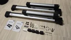 スキーキャリア　THULE　ウイングバーエッジ9595　スバル　レヴォーグVM4