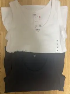 UNIQLO ソフトリブタンクトップ 2枚セット