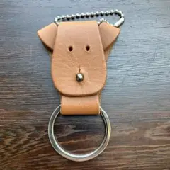 革の・キイーホルダー・エアデールテリア