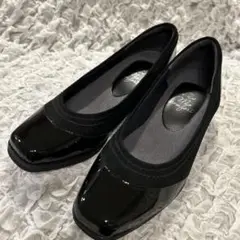 美品ミオコンフォートMio comfortパンプス5E25cm外反母趾用エナメル