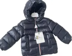 【新品未使用】MONCLER ベビーダウンジャケット ネイビー