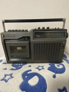 ラジカセ　ナショナルRQ-448 整備、動作品（マイク無し） ナショナルラジカセRQ-448／オーディオの物置