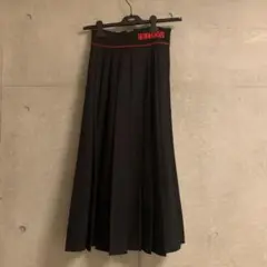 新品タグ付き ロングプリーツスカート