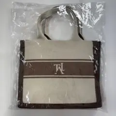 【新品未使用】しまむらtalbyyumi ニット トートバッグ ブラウン