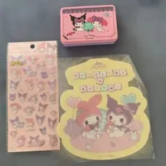 クロミ マウスパッド ぷくっとシール ミニレターセット