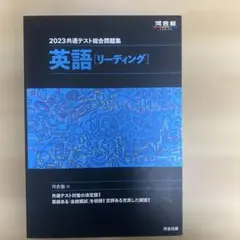 2023共通テスト総合問題集 英語(リーディング)
