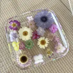 ②お花の小物入れ♡固まるハーバリウム