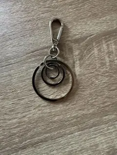 スパイラルデザイン キーホルダー