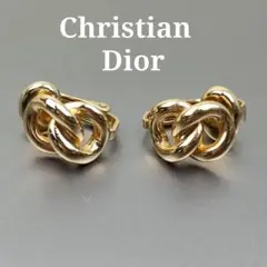 美品✨ ディオール イヤリング ゴールド ヴィンテージ 刻印あり