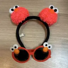 エルモ カチューシャ サングラス セット
