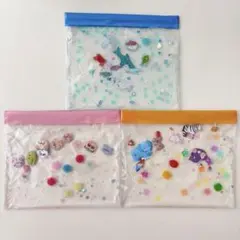 1-2 フリーザーバッグ　3点セット