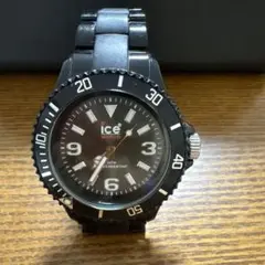 ICE watch ブラック ダイバーズウォッチ　※ジャンク品　故障品