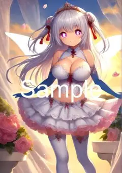 A4サイズアートポスター 1点もの 美女ポスター最高品質 D-C-７１
