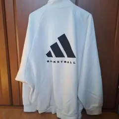 adidas バスケットボールトレーナージャケットスウェット
