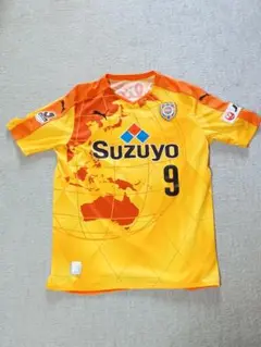 清水エスパルス 2015年 ユニフォーム Oサイズ（XL） 9番 長沢 駿選手