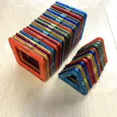 マグフォーマー 30ピースセット(三角形12ピース　四角形18ピース)