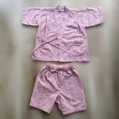 BRANSHES ピンク 甚平 90cm