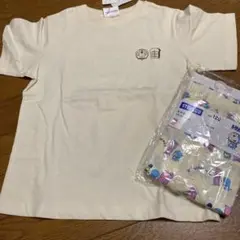 GU ユニクロ　ドラえもんクリーム色 Tシャツ 120cm