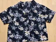 one way 花柄 半袖シャツ Mサイズ