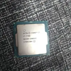 Intel Core i7-7700 CPU 3.60GHz