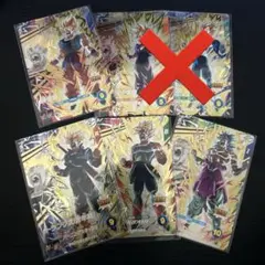 ドラゴンボールスーパーダイバーズSDV5-PUR4枚セットフルセット