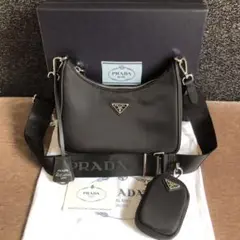 PRADA ãã©ã ãã€ãã³ ã·ã§ã«ããŒããã°