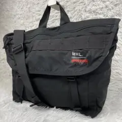 MHL. BRIEFING メッセンジャーバッグ black 2025年最新】mhl ブリーフィング メッセンジャーの人気アイテム