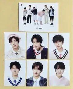 SMTOWN NCT WISH シール ステッカー 証明写真 セット トレカ