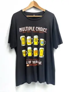 90S FOX ORIGINALS グラフィックビールプリントTシャツXL