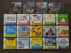ジャンク　ニンテンドーDS　3DS　ソフト19枚　セット　まとめ売り　匿名配送