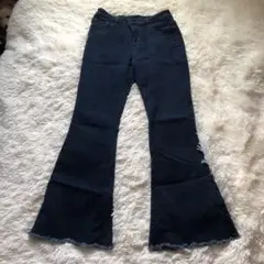 GRL デニムフレアパンツ