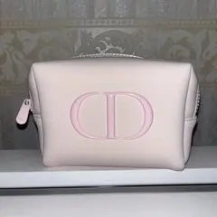 Dior ディオール ノベルティ ポーチ ベビーピンク ふわふわ ロゴ