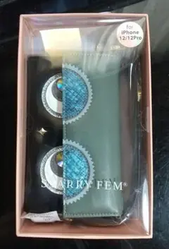 STARRY FEM / iPhoneケース 　ブラックグリーン　新品