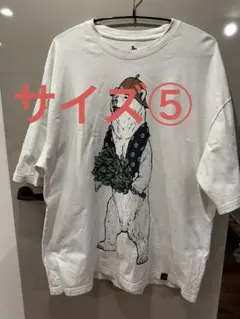 【完売品】ゴースローキャラバン 半袖Tシャツ サウナ シロクマ サイズ⑤