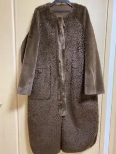 Ameri vintage リバーシブル2wayボアコート