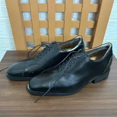 ANCIEN CREPINS 黒　ブラック ドレスシューズ　新品　23.5EEE