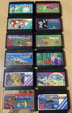 ファミコンソフト ナムコット 19本セット