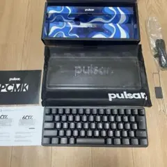 Pulsar PCMK キーボード 60% 日本語配列 茶軸に変更済