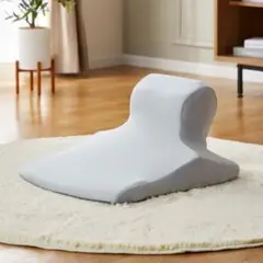 西川 Keepsピロークッション くつろぎのまくら 専用カバー グレー