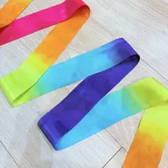 【即日発送】新体操 チャコット グラデーション リボン 5m ドリームブルー