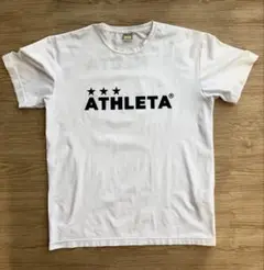ATHLETA ホワイト シャツ O,XL