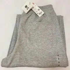 Mサイズ スウェットワイドパンツ ユニクロC グレー
