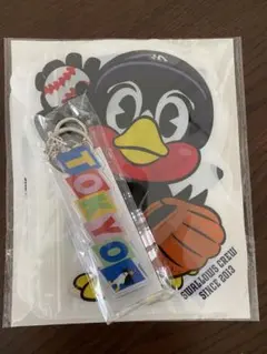 東京ヤクルトスワローズ　キーホルダー　ジッパーバッグ