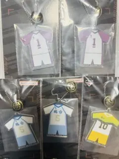 一番くじ ハイキュー F賞 アクリルチャームセット 牛島若利 佐久早 星海光来