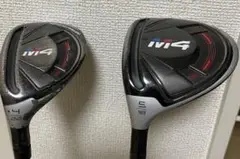 テーラーメイド M4 フェアウェイウッド 5W、4UT 2本セット