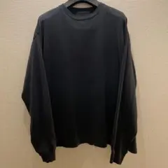 graphpaper L/S Oversized Tee Black