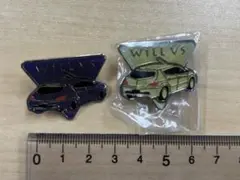 WiLL VS 2個セット　ピンバッチ
