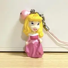 【レア！平成レトロ！】 オーロラ姫　ストラップ　　マスコット　ディズニー