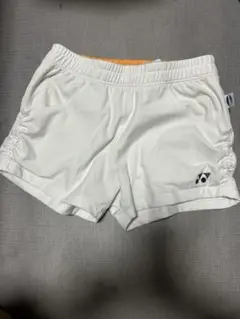 YONEX バドミントンテニスショートパンツ 白