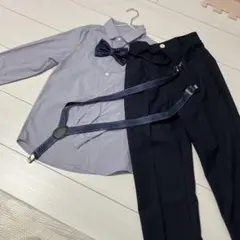 美品☆男児 140フォーマルセット ネイビー